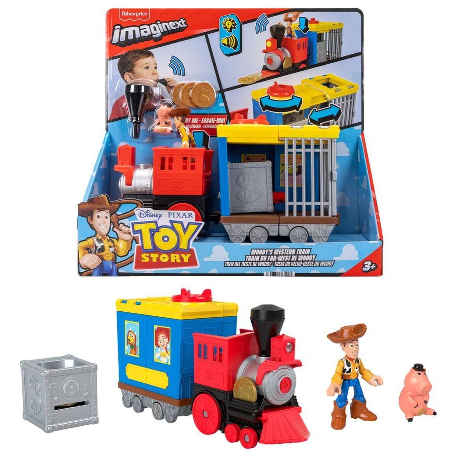 Disney Pixar Toy Story The Wild West Vlak s Woodym fotografii produktu