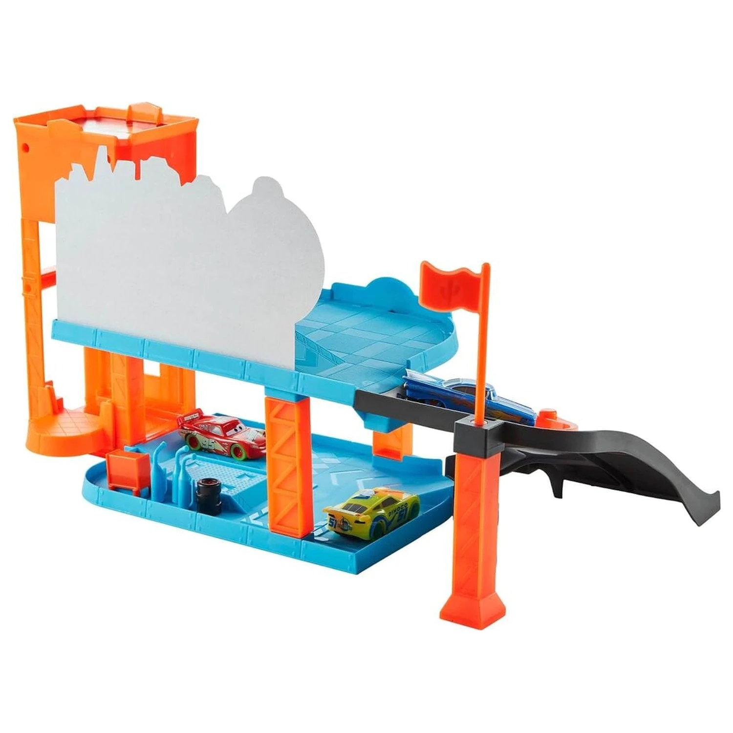 Herní sada Disney Pixar Cars Copper Canyon Glow workshop playset fotografii produktu