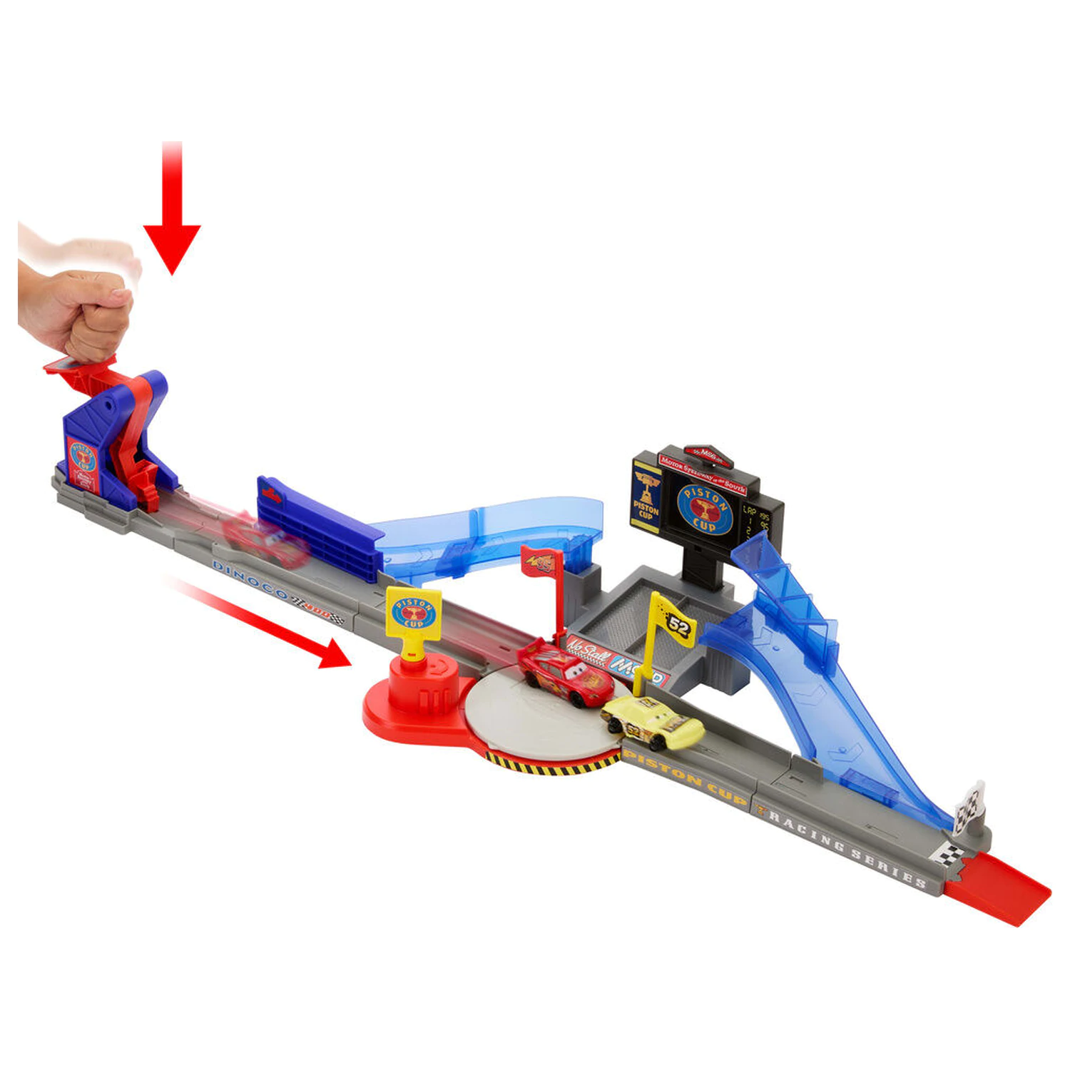 Disney Pixar Cars Piston Cup Stunting Speedway herní set fotografii produktu