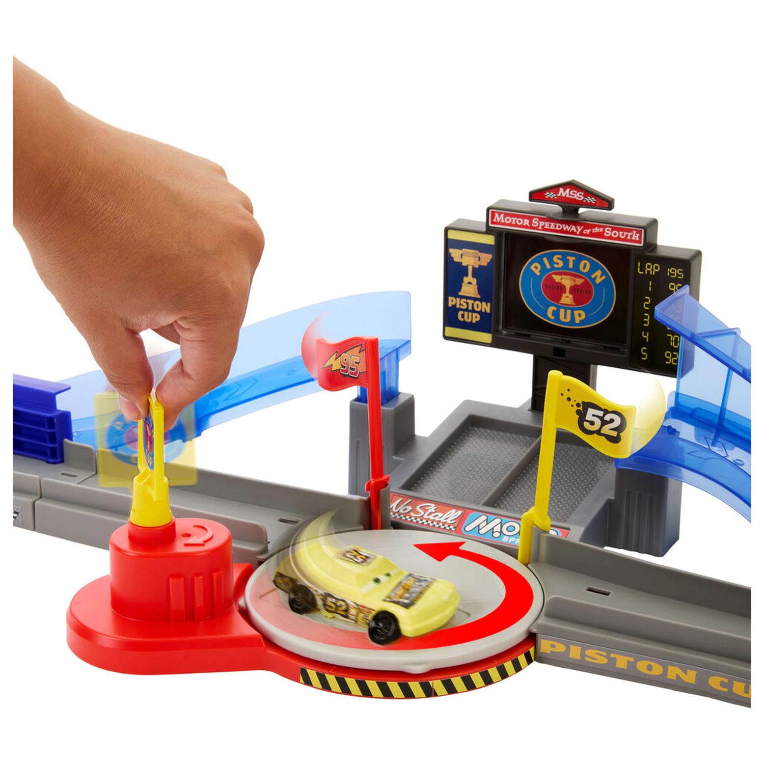 Disney Pixar Cars Piston Cup Stunting Speedway herní set fotografii produktu