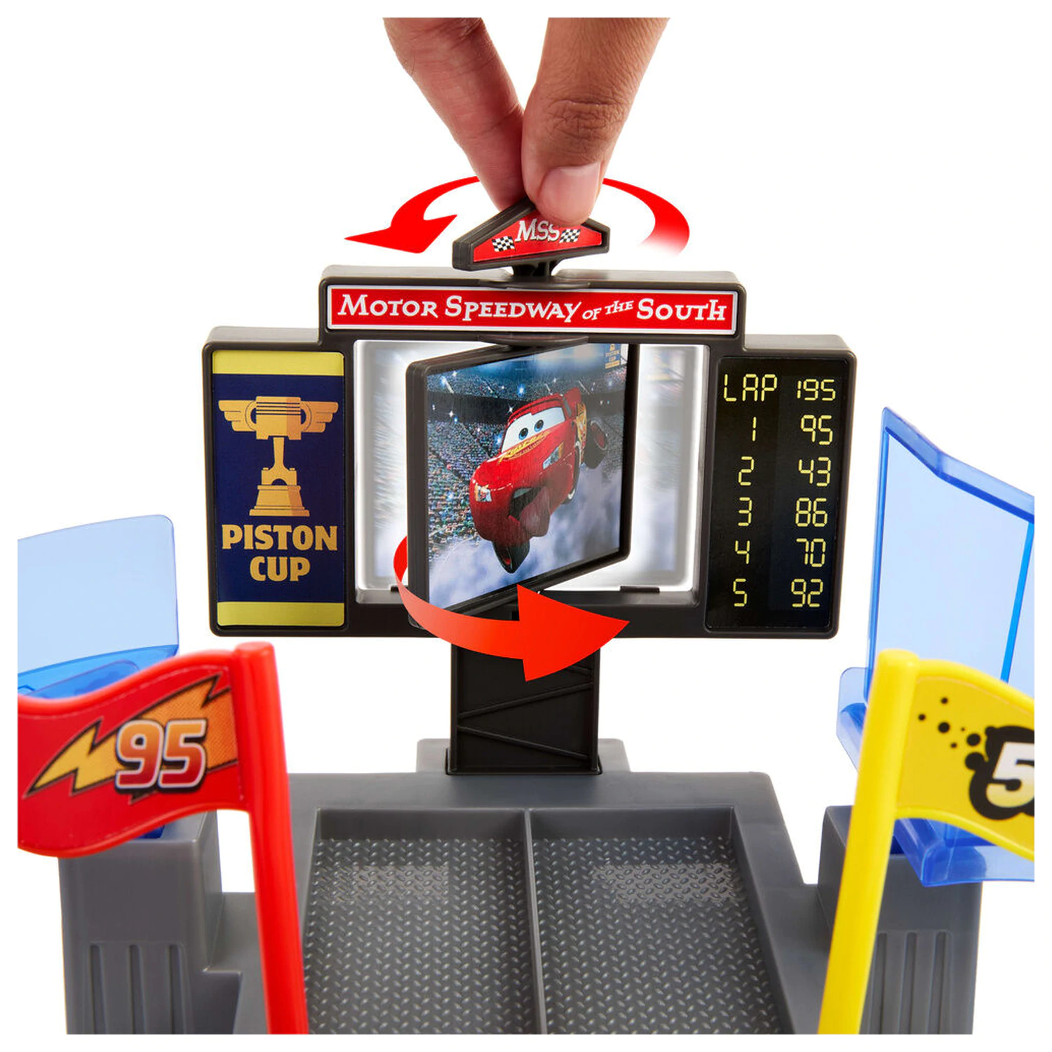 Disney Pixar Cars Piston Cup Stunting Speedway herní set fotografii produktu