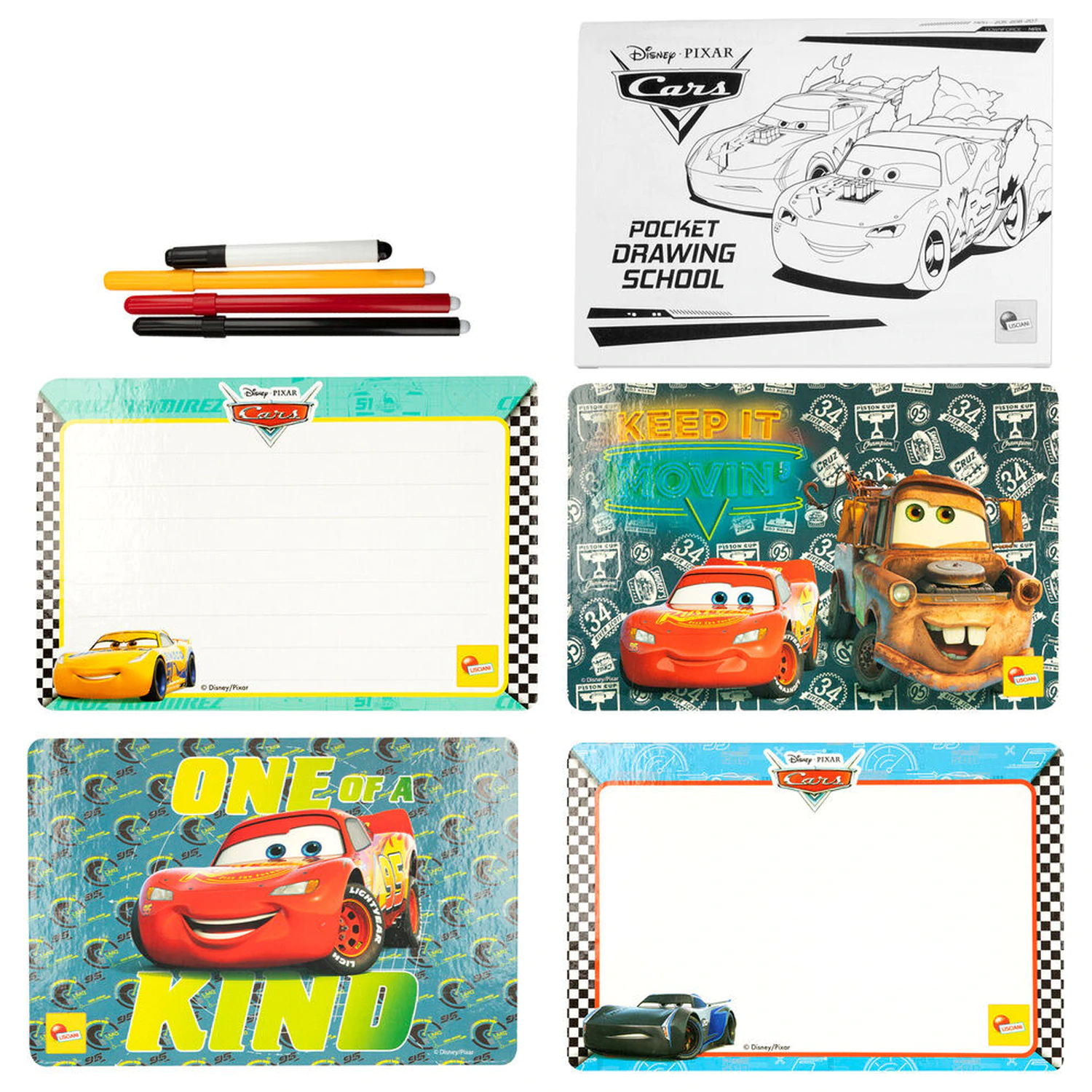 Disney Pixar Cars kreslící škola fotografii produktu