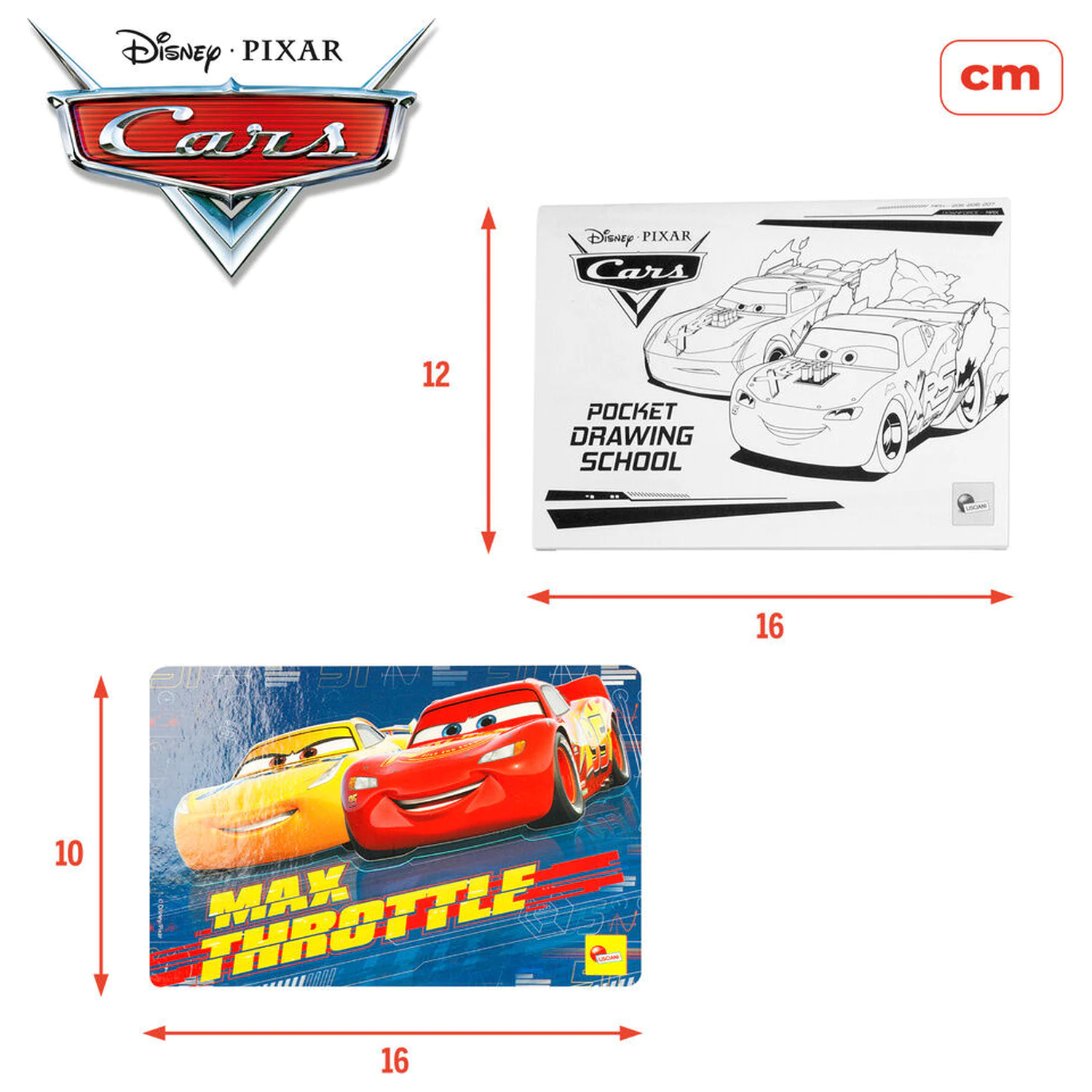Disney Pixar Cars kreslící škola fotografii produktu