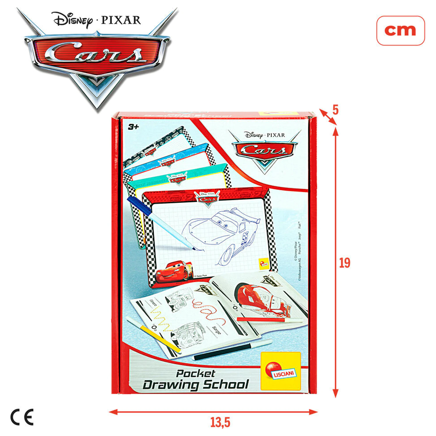 Disney Pixar Cars kreslící škola fotografii produktu