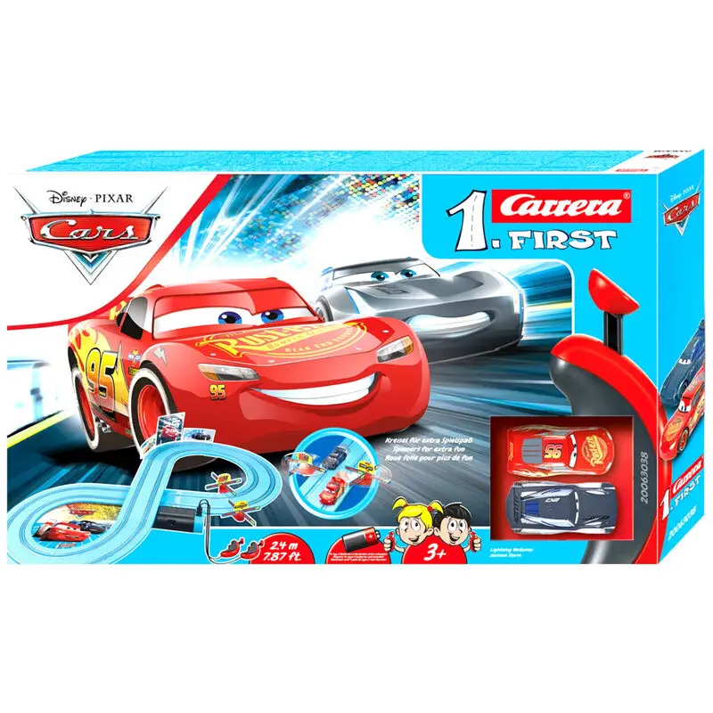Disney Pixar Cars Rayo & Storm Závodní okruh fotografii produktu