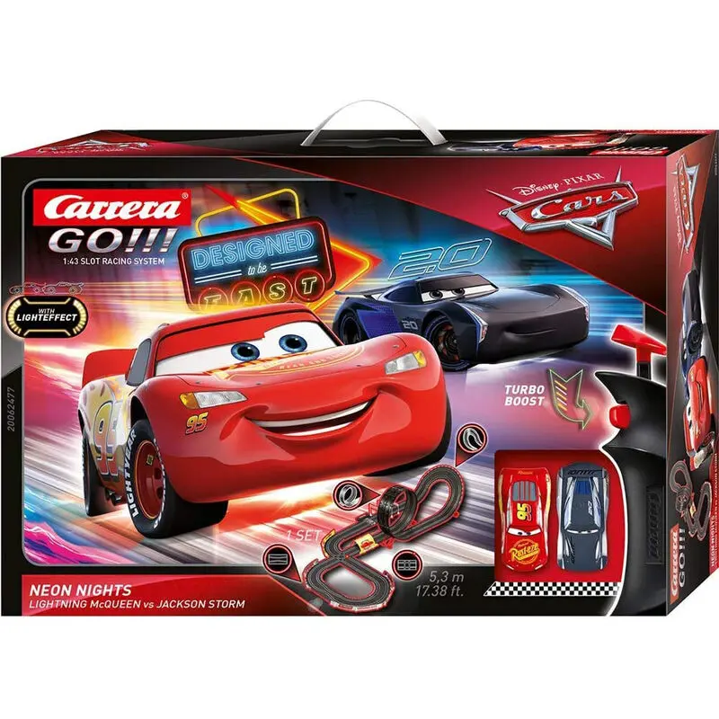 Disney·Pixar Cars Rayo & Storm závodní okruh světla fotografii produktu