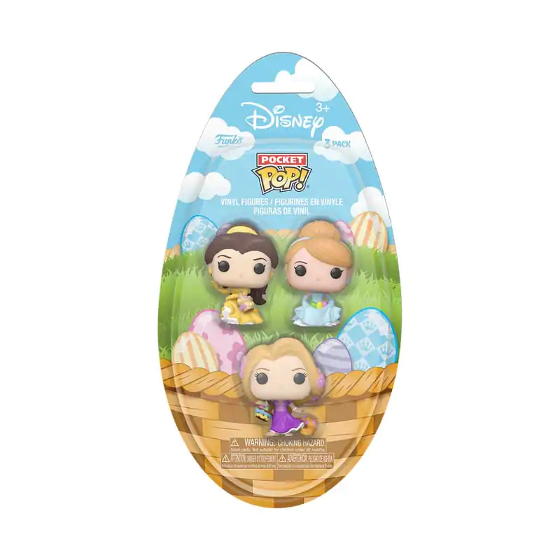 Disney Pocket Funko POP! Vinylová figurka 3-Pack Vejce Princezna 4 cm fotografii produktu