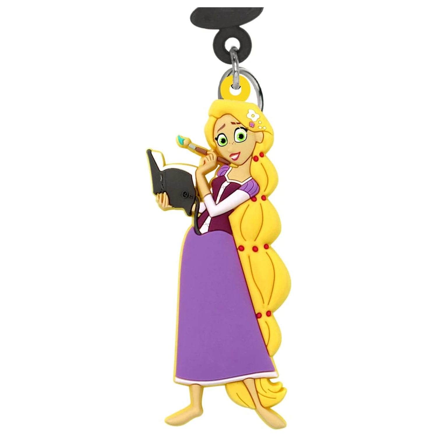 Disney Princess Soft Touch PVC klip na tašku Rapunzel fotografii produktu