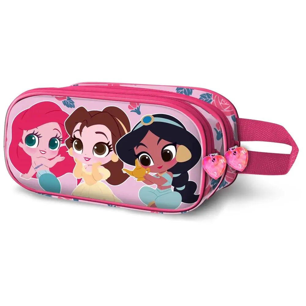 Disney Princess Flowers 3D dvojité pouzdro na tužky fotografii produktu