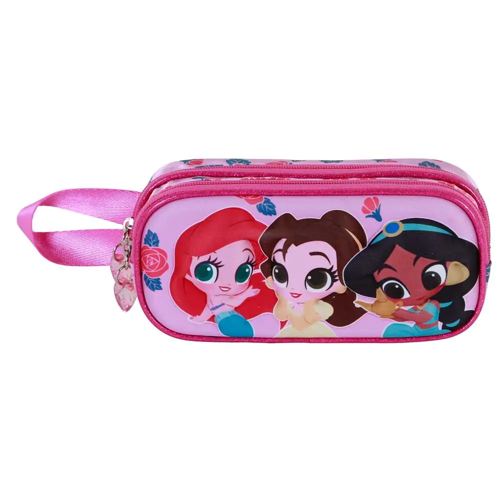 Disney Princess Flowers 3D dvojité pouzdro na tužky fotografii produktu