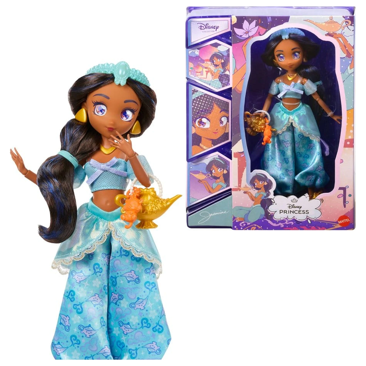 Disney Princess Panenka Manga Jasmine 22 cm fotografii produktu