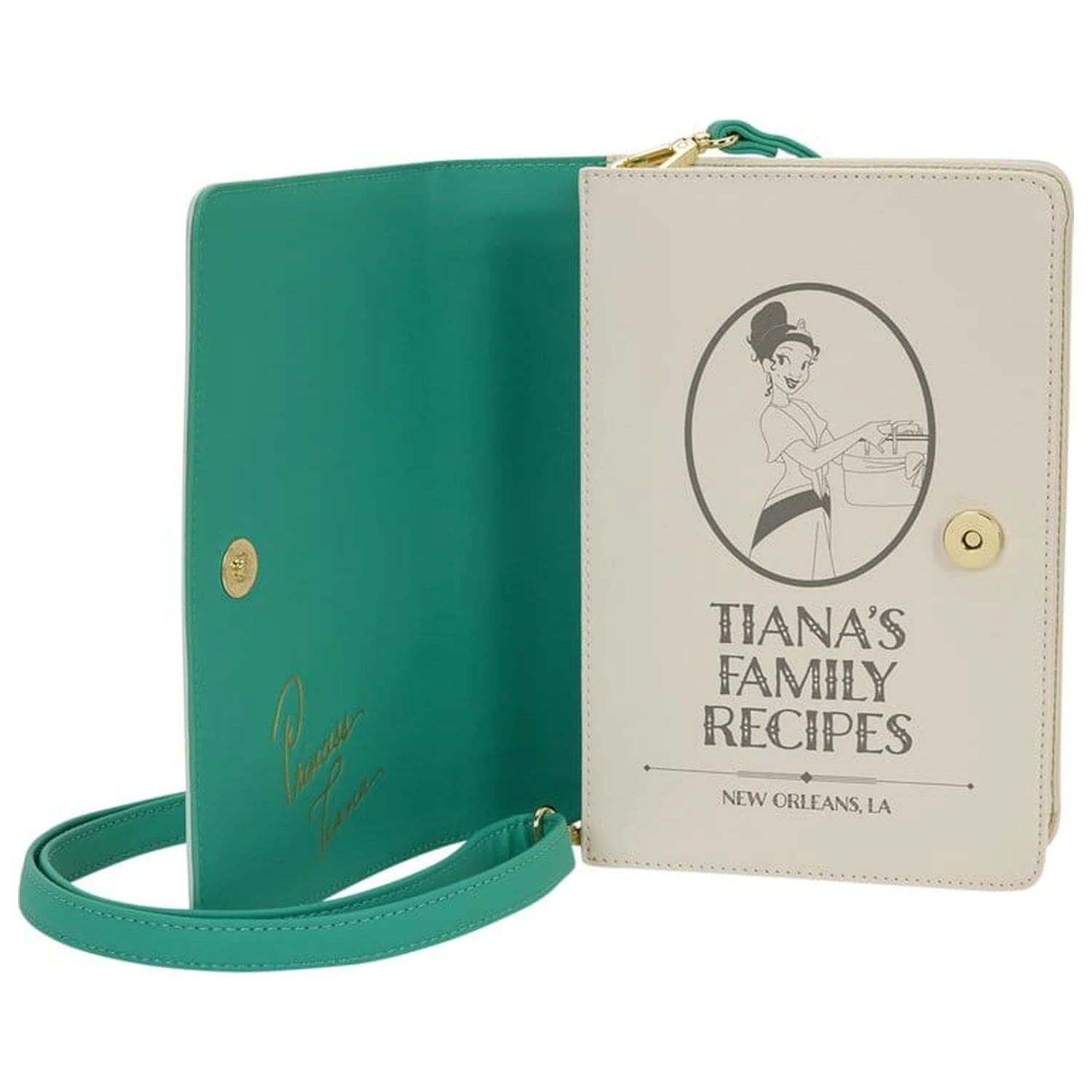 Disney by Loungefly Crossbody Princess Tiana Recipe Book Kabelka přes rameno fotografii produktu