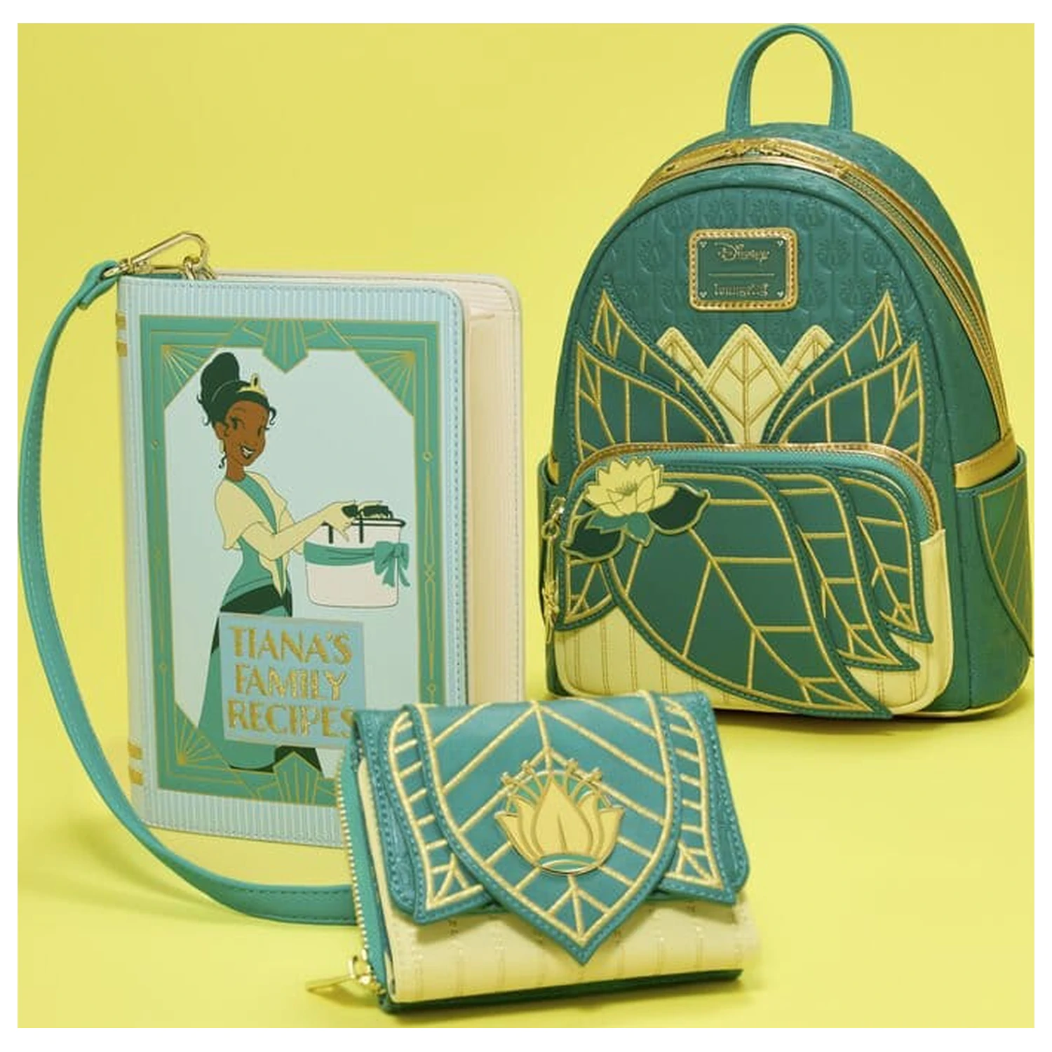 Disney by Loungefly Crossbody Princess Tiana Recipe Book Kabelka přes rameno fotografii produktu