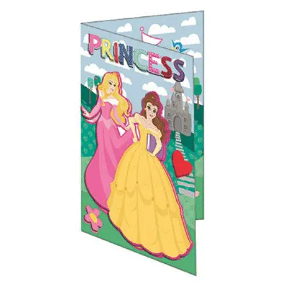 Disney Princess přáníčko a obálka fotografii produktu