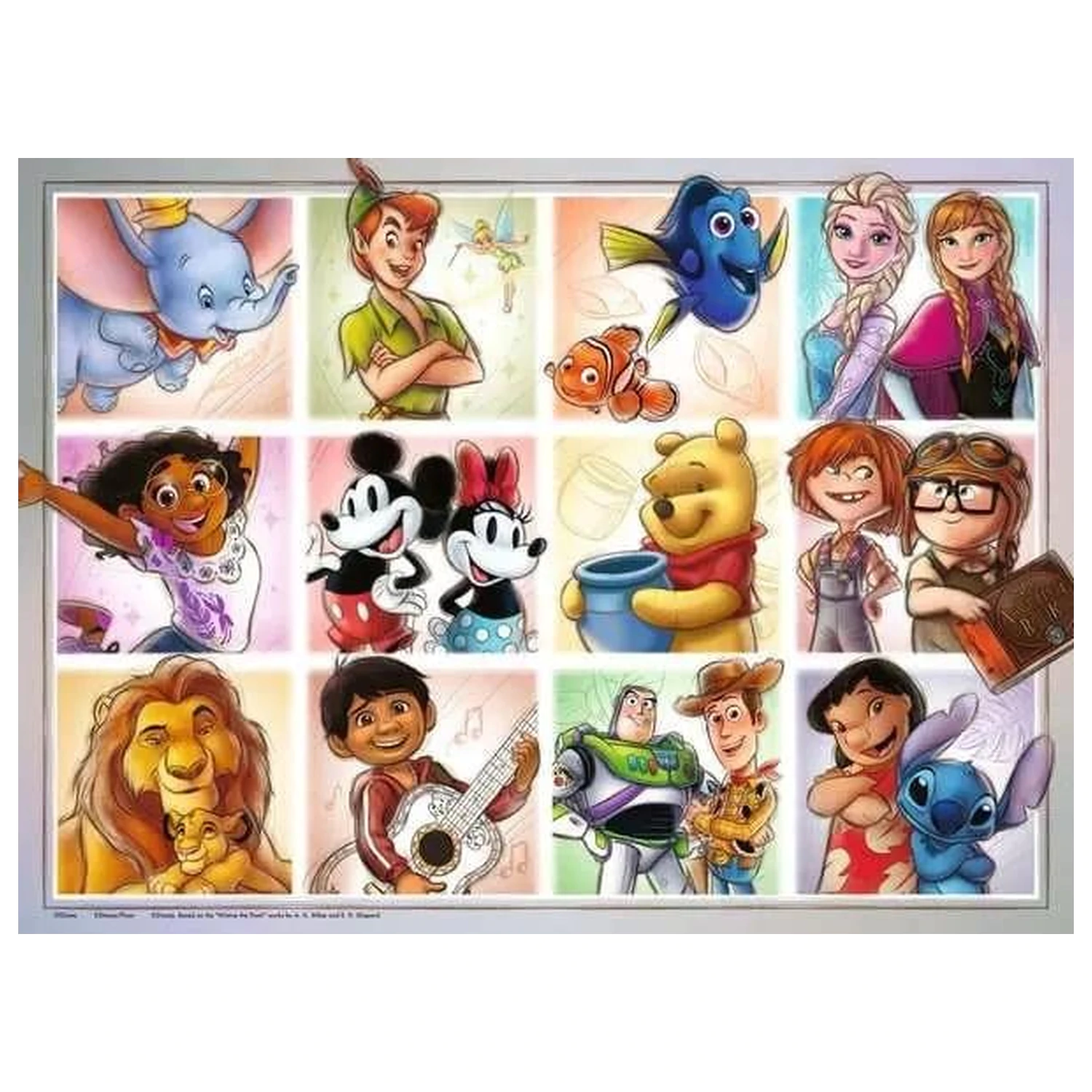 DISNEY Puzzle XXL (100 ks) fotografii produktu