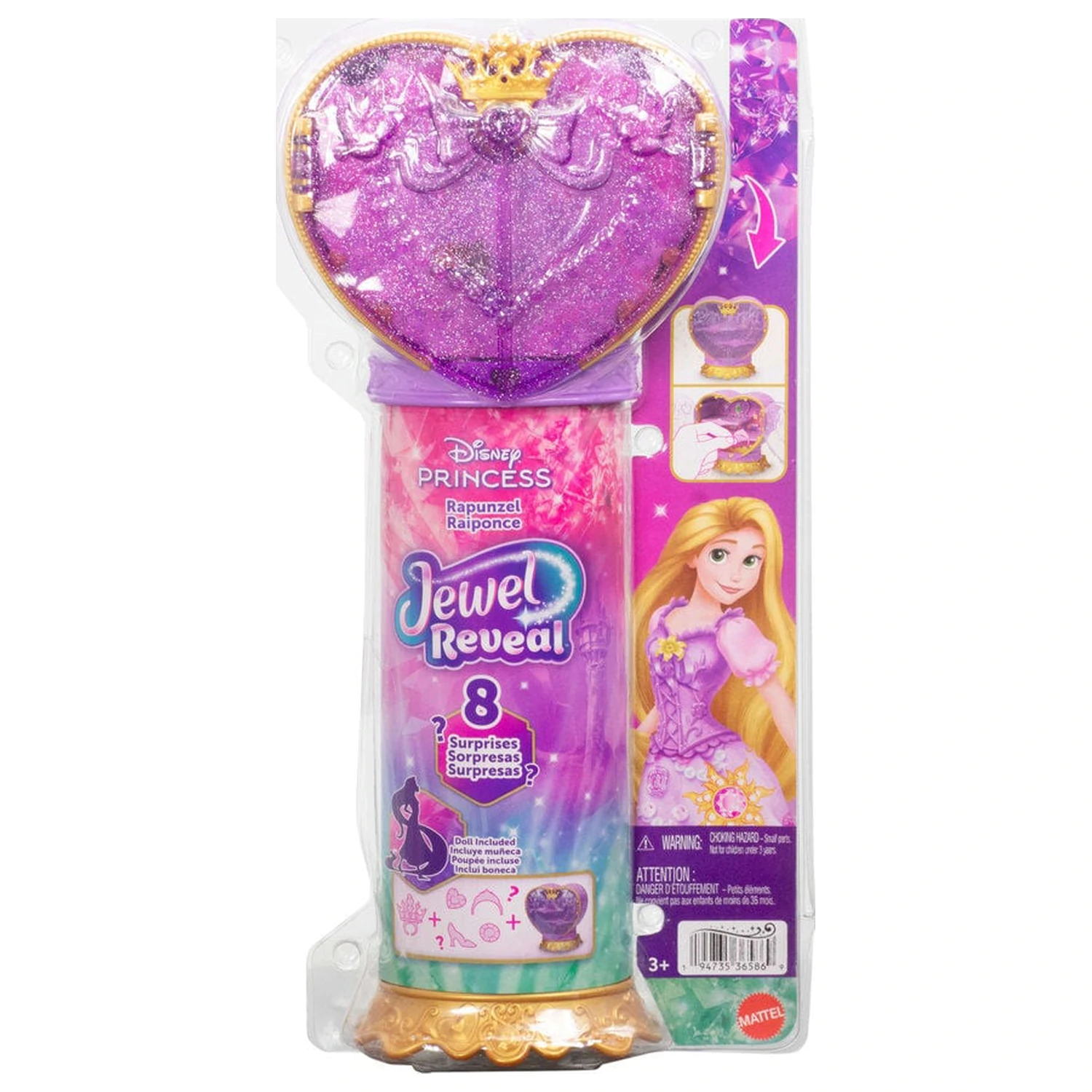 Disney Reveal Rapunzel panenka fotografii produktu