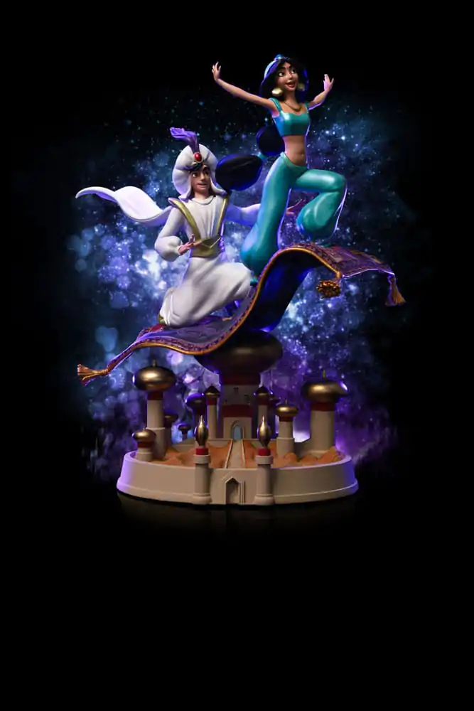 Disney měřítková socha 1/10 Aladdin a Yasmine 30 cm fotografii produktu