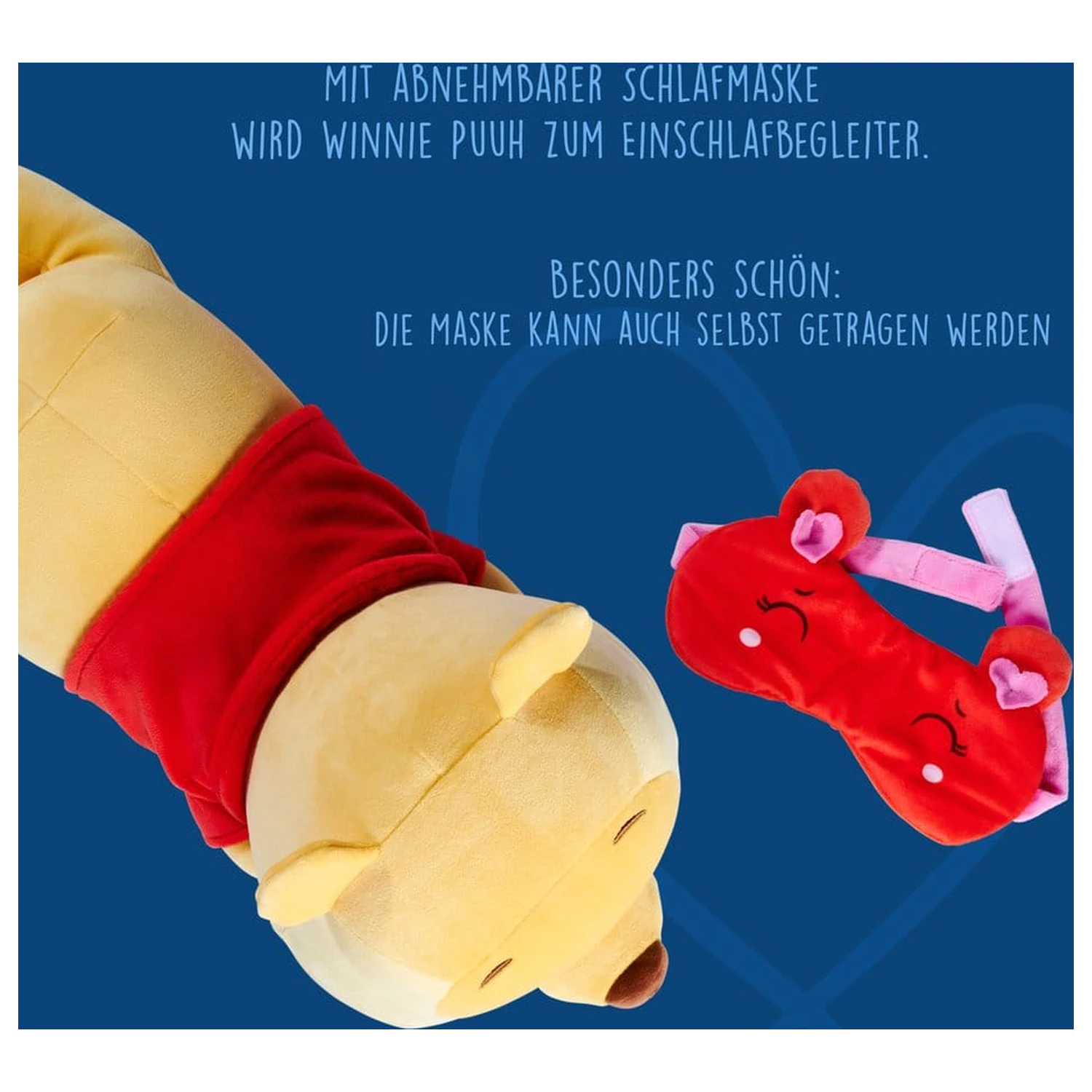 Disney Snuglets Wellbeing Heavy Plyšová figurka Medvídek Pú 40 cm fotografii produktu