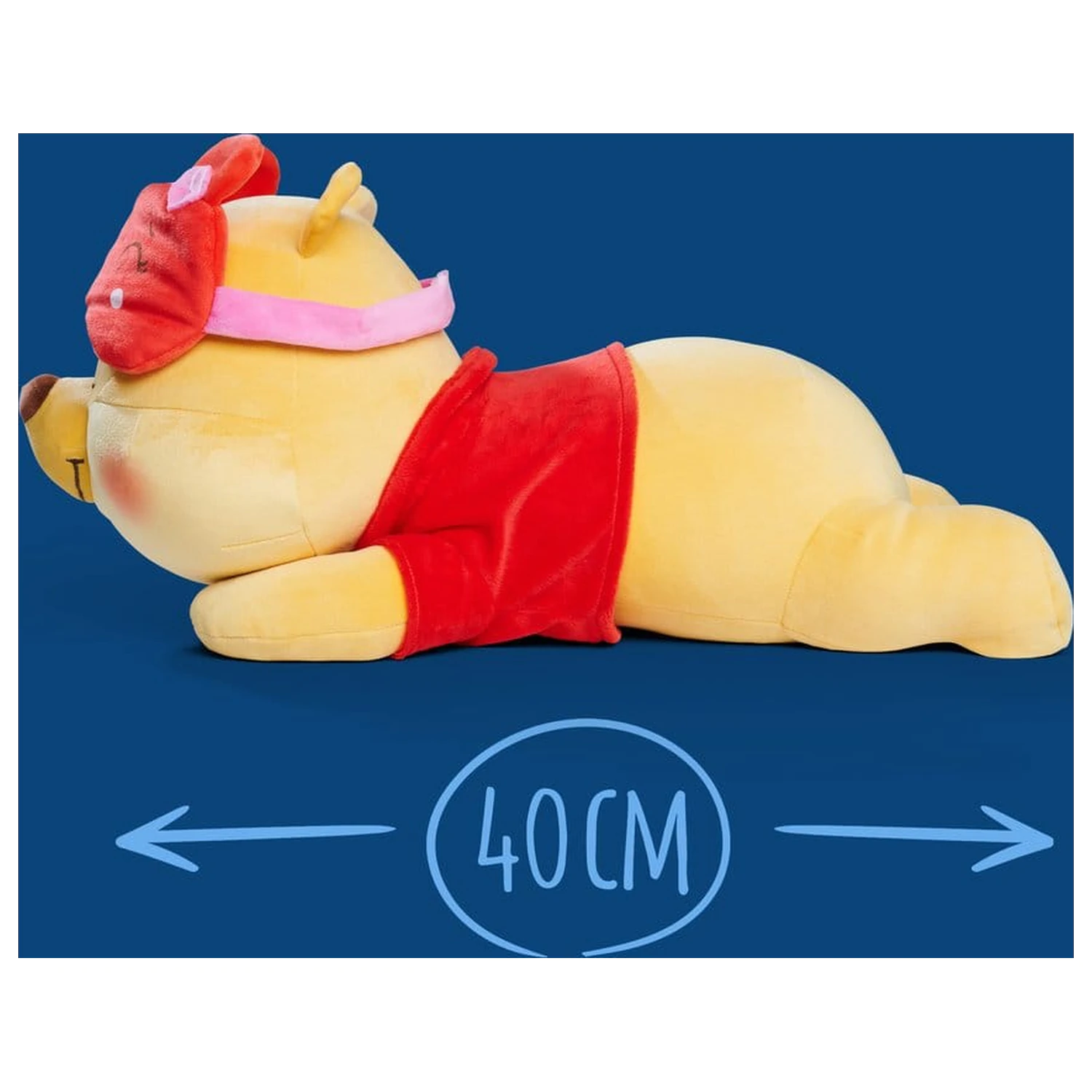 Disney Snuglets Wellbeing Heavy Plyšová figurka Medvídek Pú 40 cm fotografii produktu
