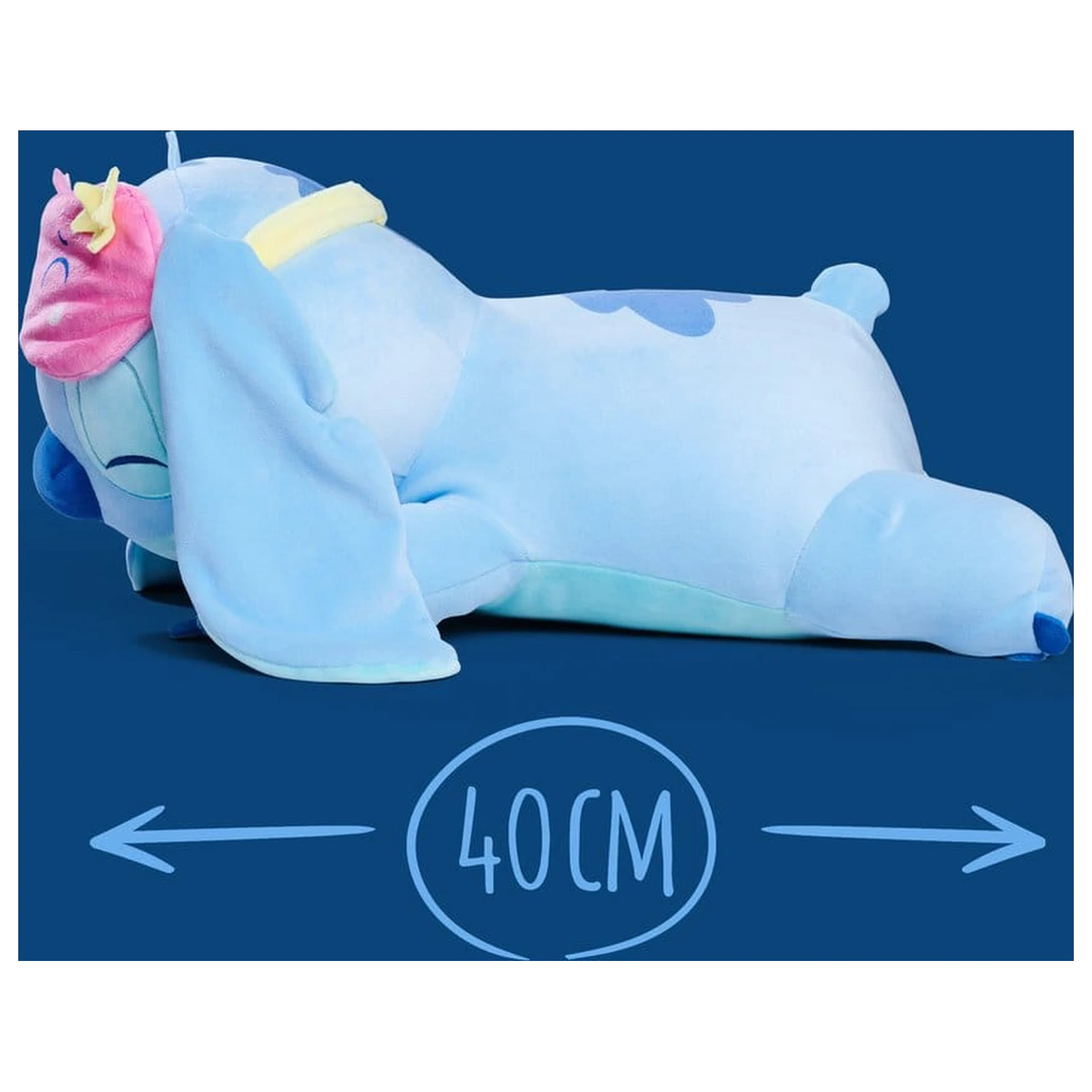 Disney Snuglets Wellbeing Heavy Plush Figure Stitch 40 cm fotografii produktu
