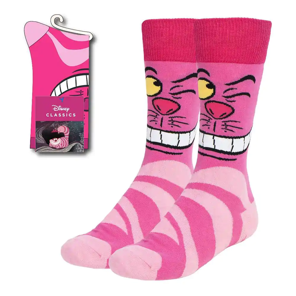 Disney Ponožky Alice in Wonderland Cheshire Cat Twink 36-43 fotografii produktu