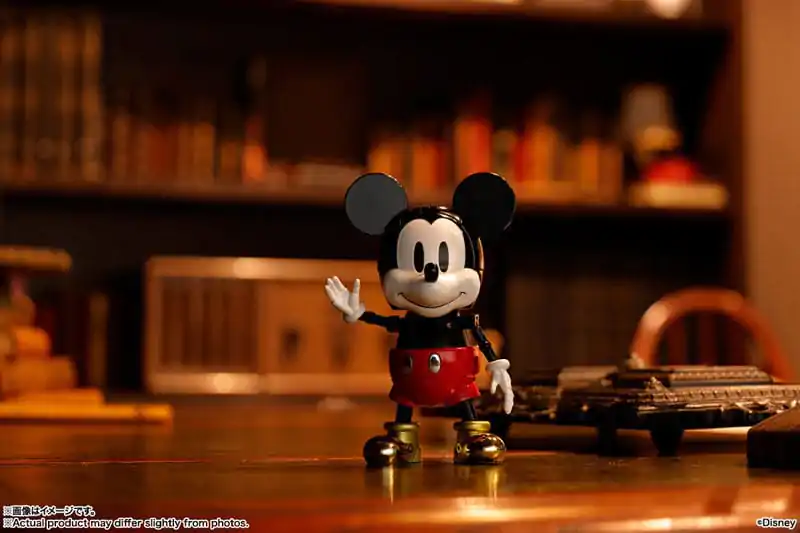 Disney Soul of Chogokin Sběratelská Akční Figurka Super Change Mickey Mouse od Kunio Okawara 13 cm fotografii produktu