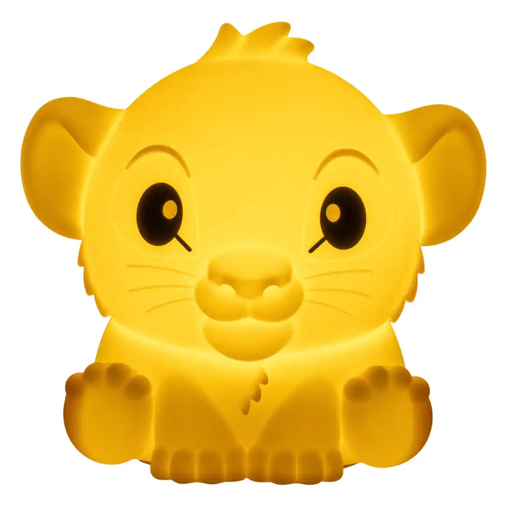 Disney Squishy Glo Silikonové Světlo The Lion King Simba 15 cm fotografii produktu