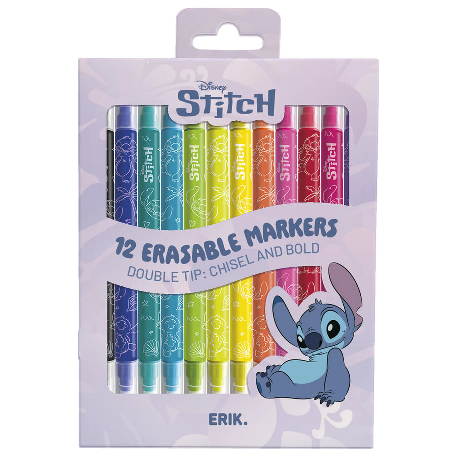 Disney Stitch sada 12 vymazatelných makerů fotografii produktu