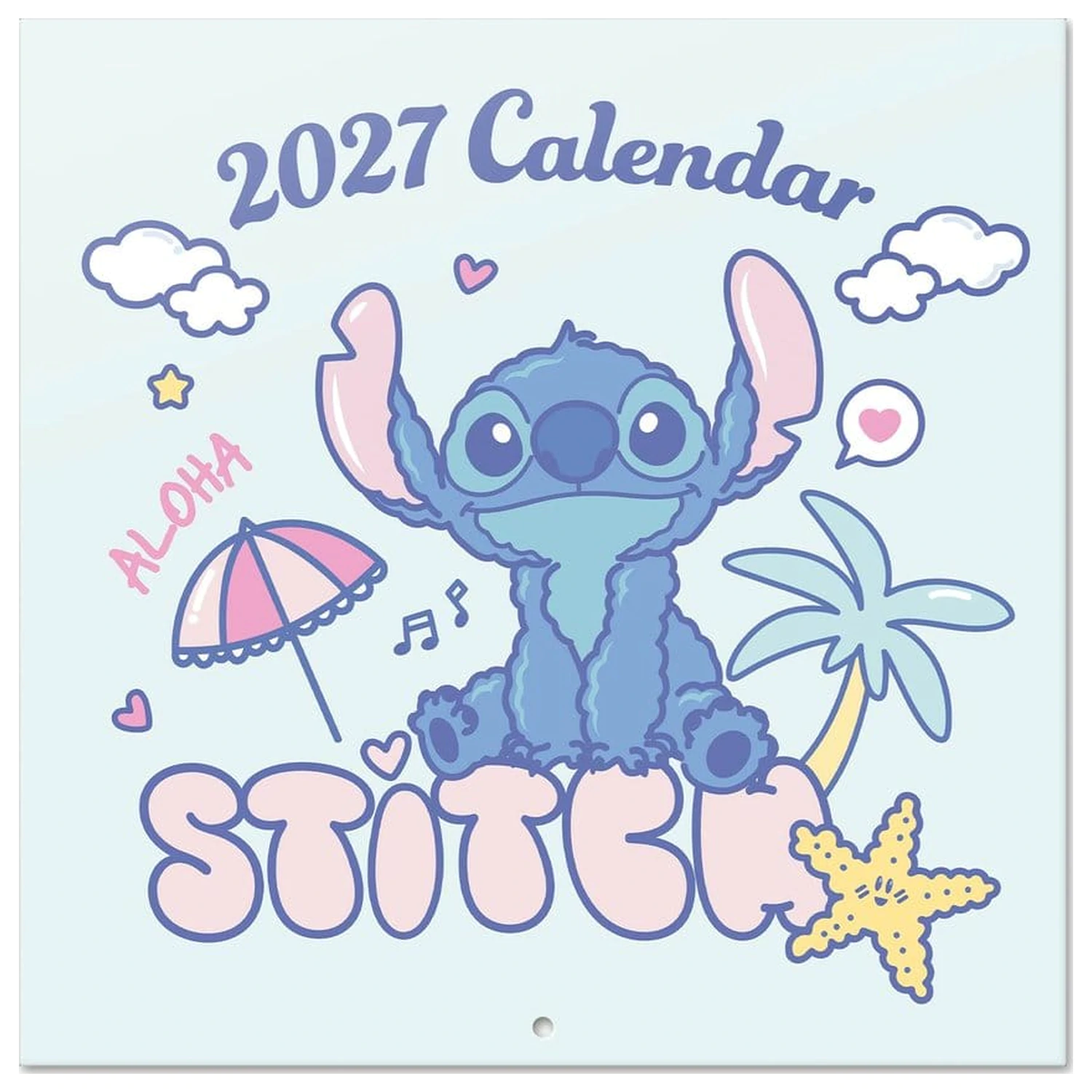 Disney Stitch Nástěnný kalendář 2027 30 x 30 cm fotografii produktu