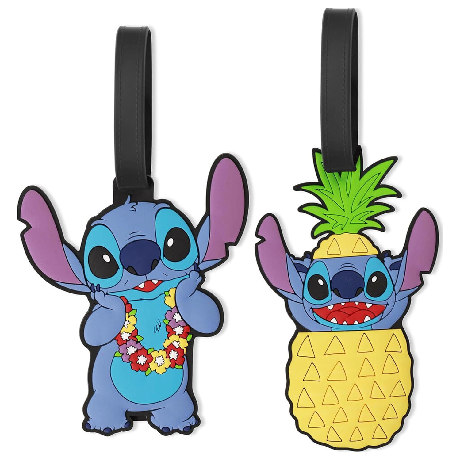Disney Stitch sada 2 visaček na zavazadla fotografii produktu