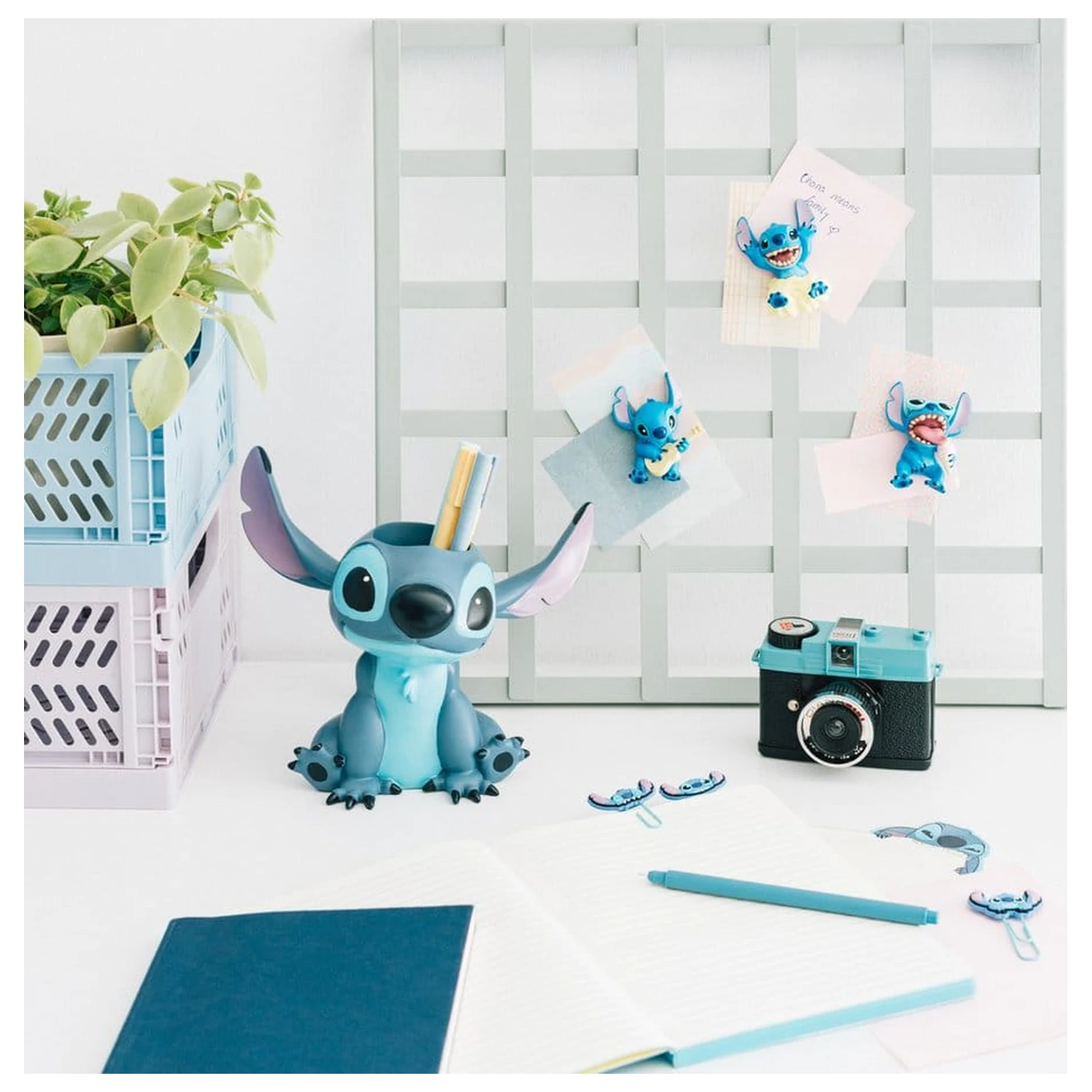 Disney Stitch Set 3 3D magnety fotografii produktu