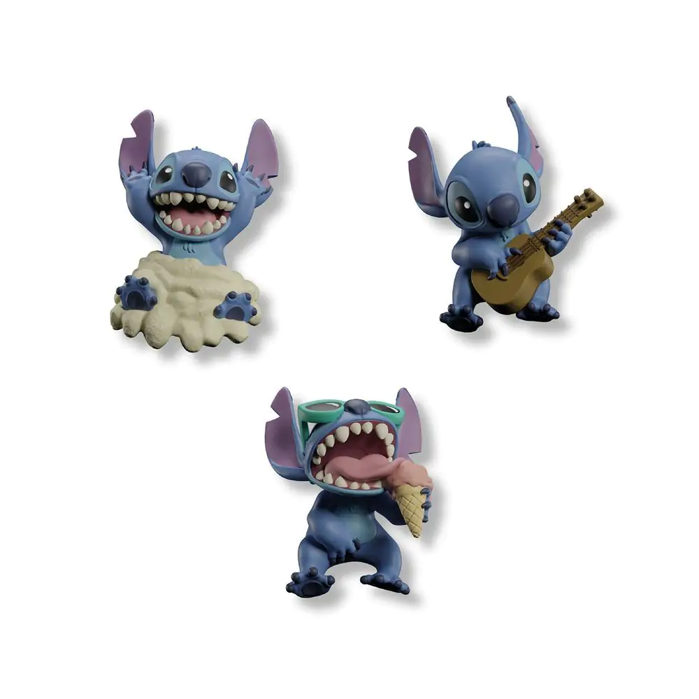 Disney Stitch Set 3 3D magnety fotografii produktu