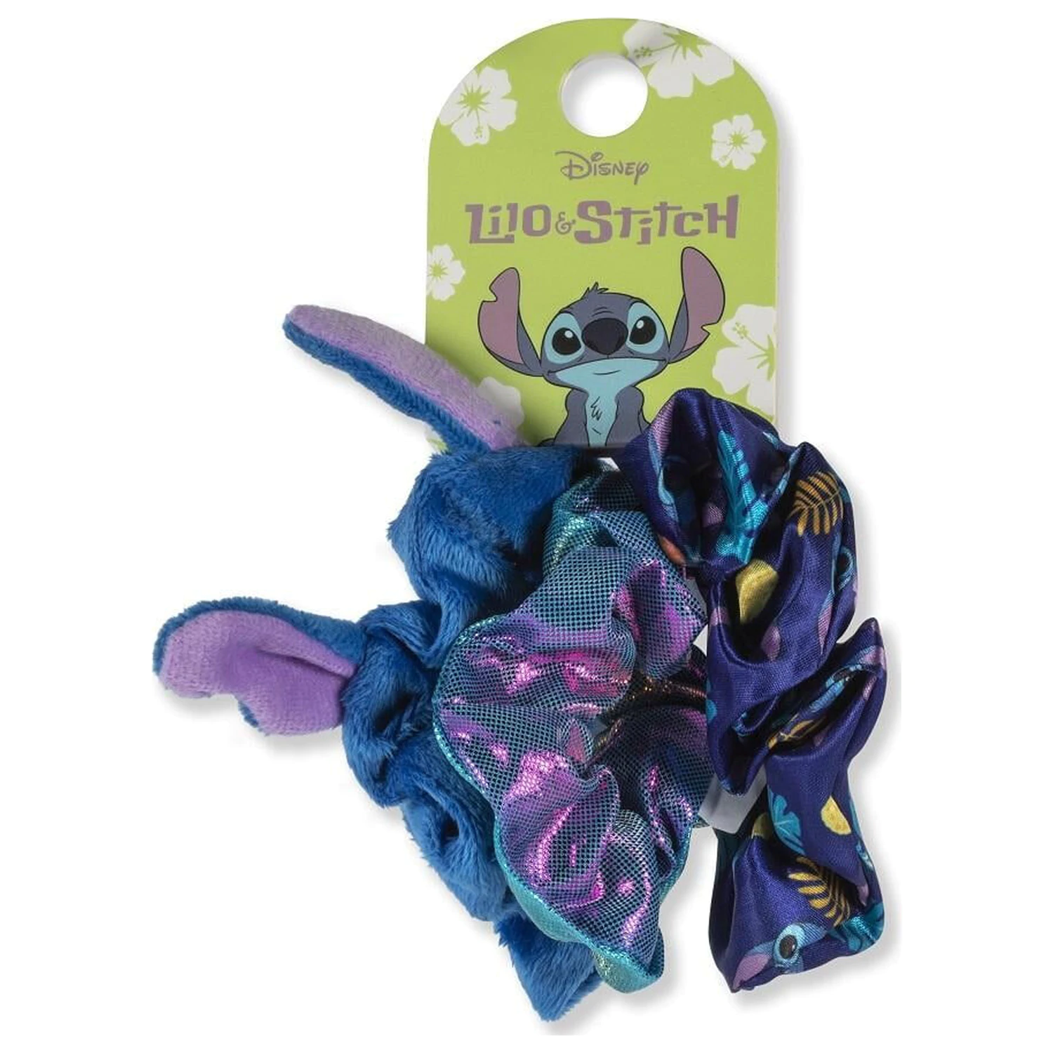 Disney Stitch sada 3 gumiček do vlasů fotografii produktu