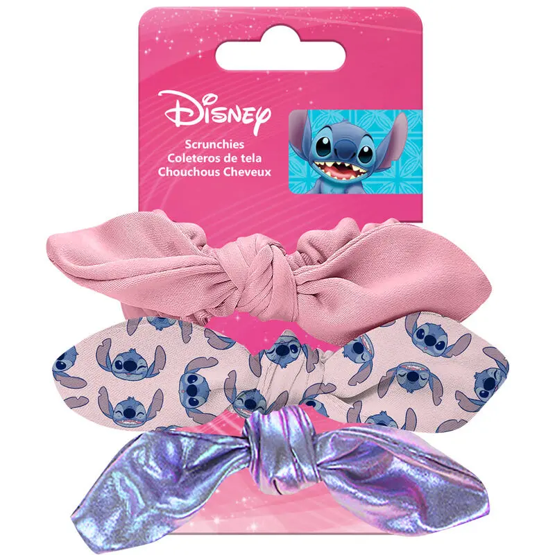 Disney Stitch sada 3 gumiček do vlasů fotografii produktu