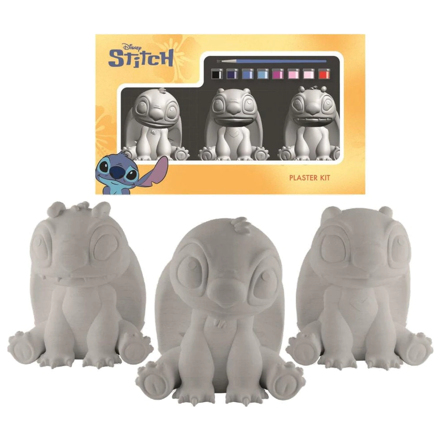 Disney Stitch blister pack se 3 vybarvitelnými figurkami fotografii produktu