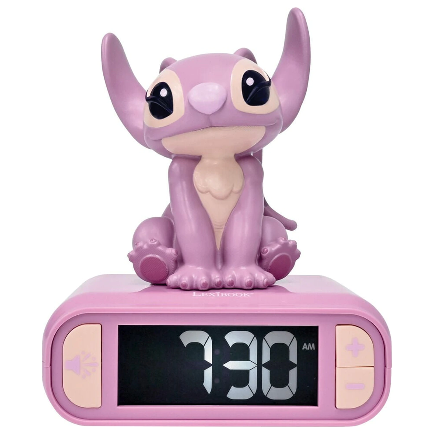 Digitální budík s 3D nočním světlem Disney Stitch fotografii produktu