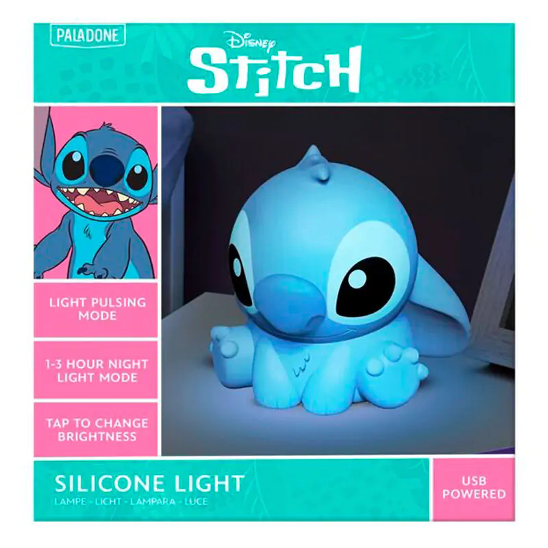 Disney Stitch 3D lampa 15 cm fotografii produktu