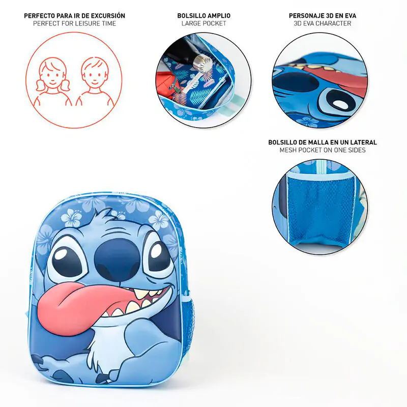 Disney Stitch 3D batoh 31cm fotografii produktu