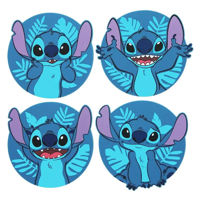 Disney Stitch sada 4 podtácky fotografii produktu