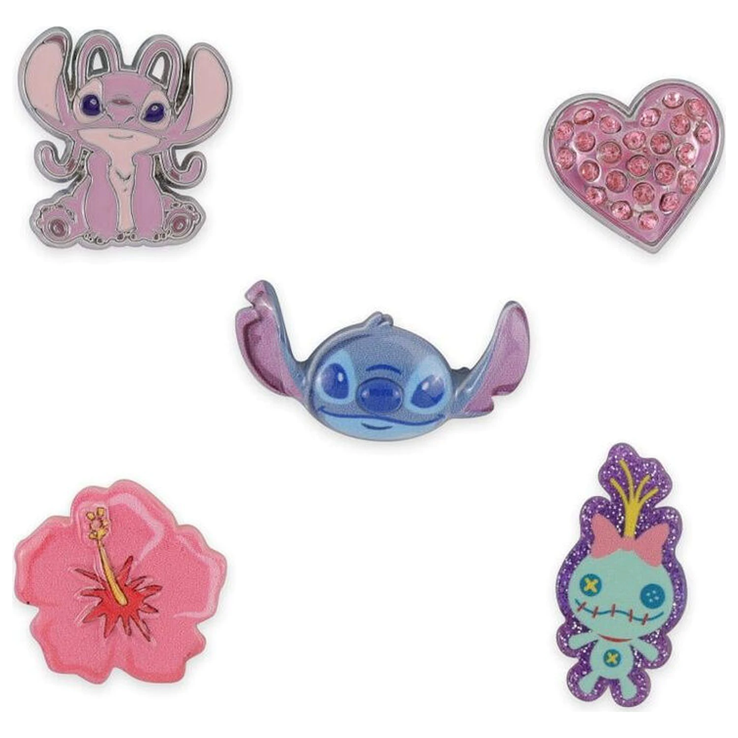Disney Stitch sada 5 odznaků fotografii produktu