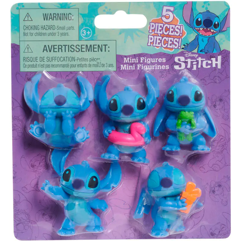 Disney Stitch sada 5 figurek fotografii produktu