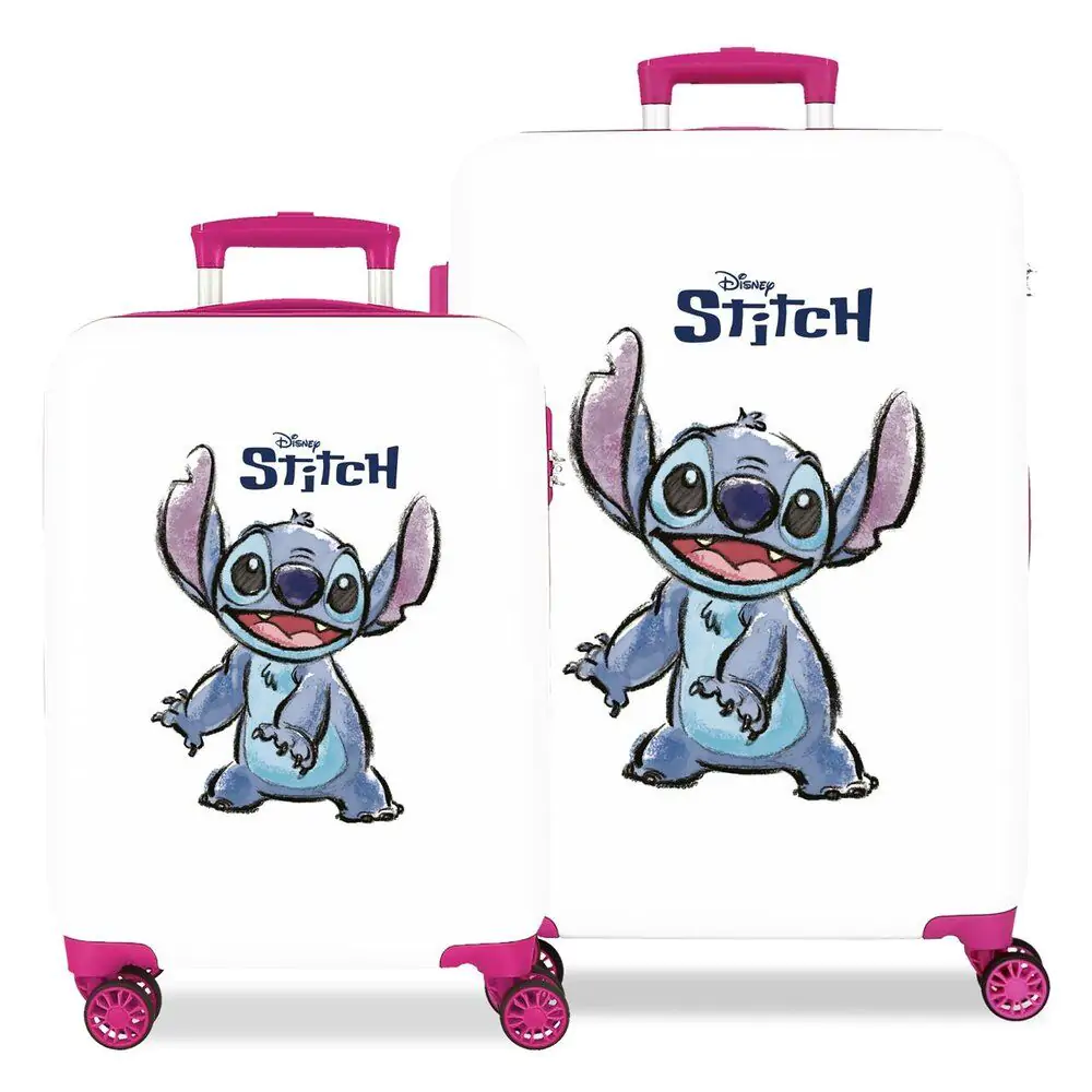 Disney Stitch Rozkošný ABS balíček 2 trolley kufry fotografii produktu
