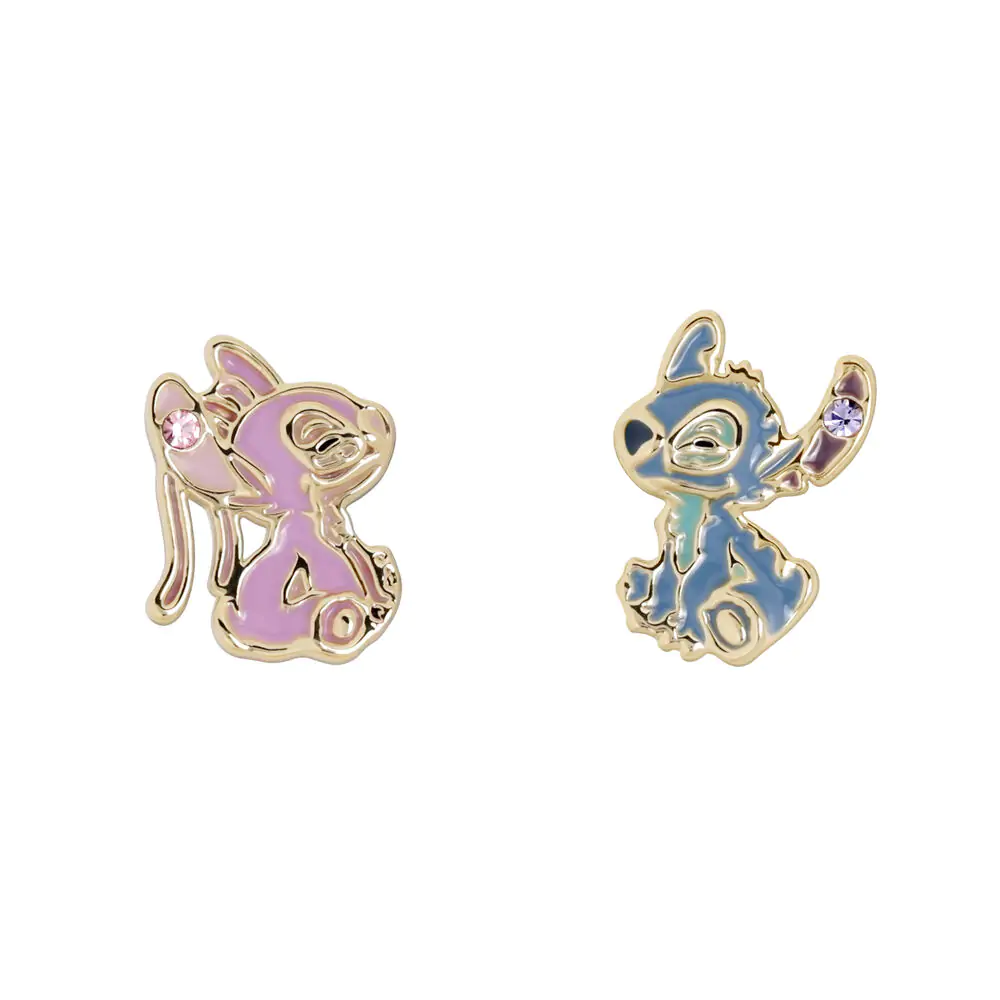 Disney Stitch & Angel náušnice fotografii produktu