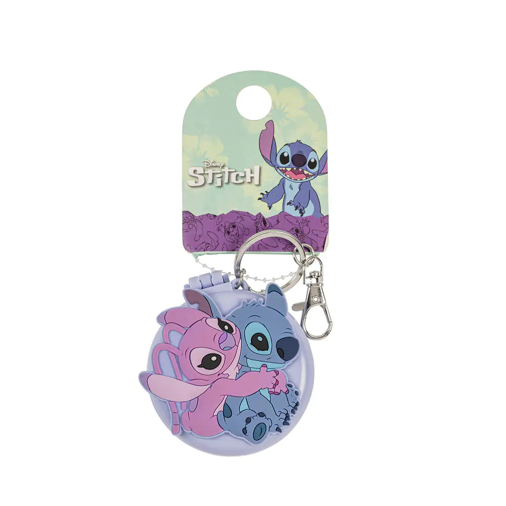 Disney Stitch & Angel Keychain kartáč a zrcátko fotografii produktu