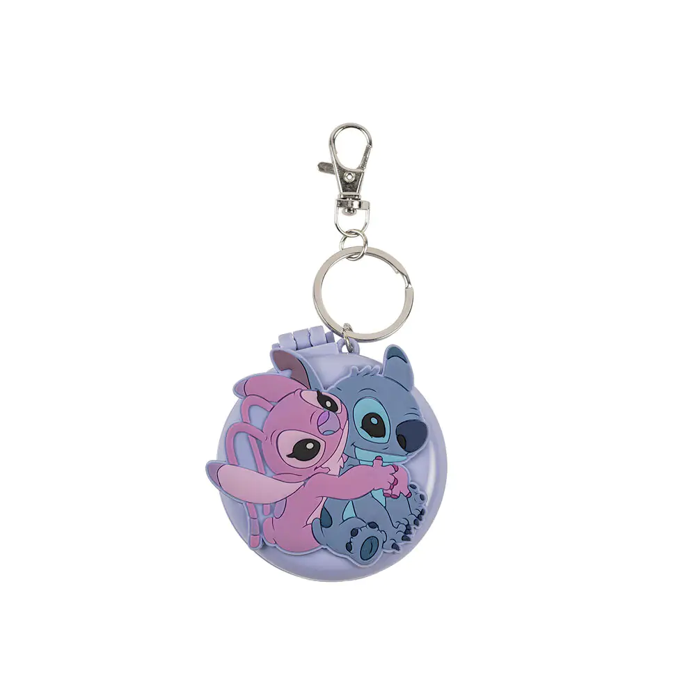 Disney Stitch & Angel Keychain kartáč a zrcátko fotografii produktu