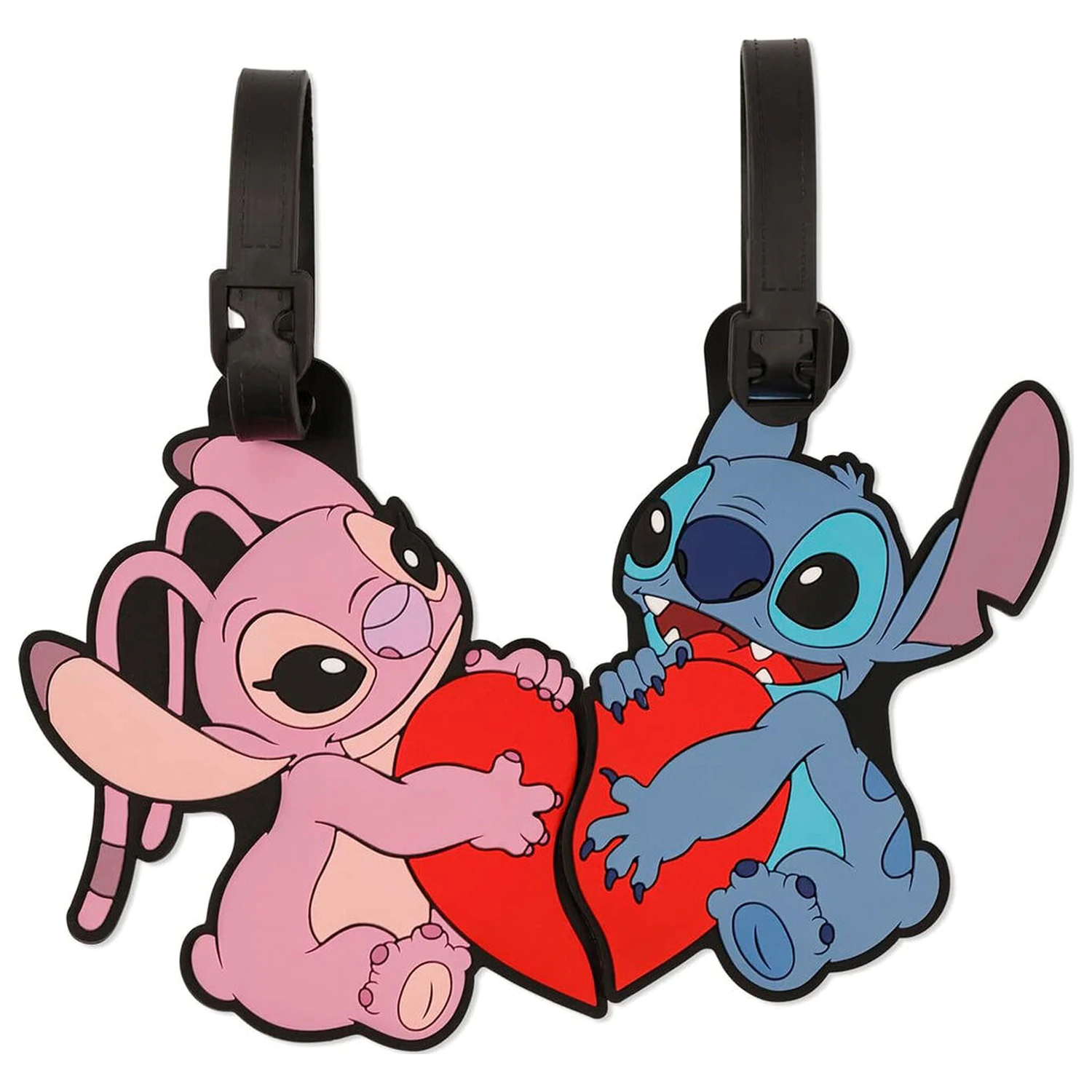 Disney Stitch & Angel sada 2 visaček na zavazadla fotografii produktu