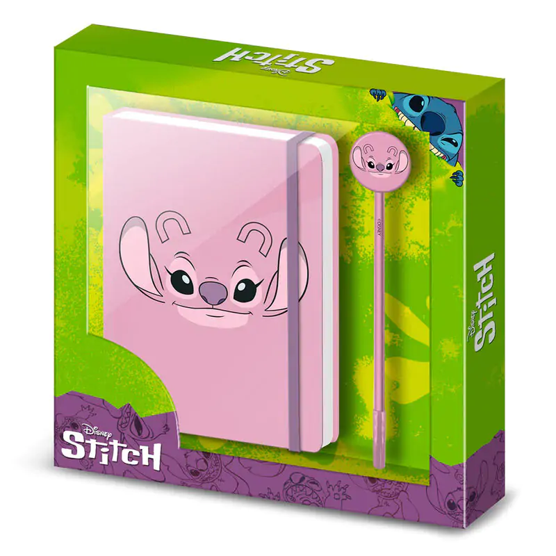 Disney Stitch Angel deník + sada per fotografii produktu