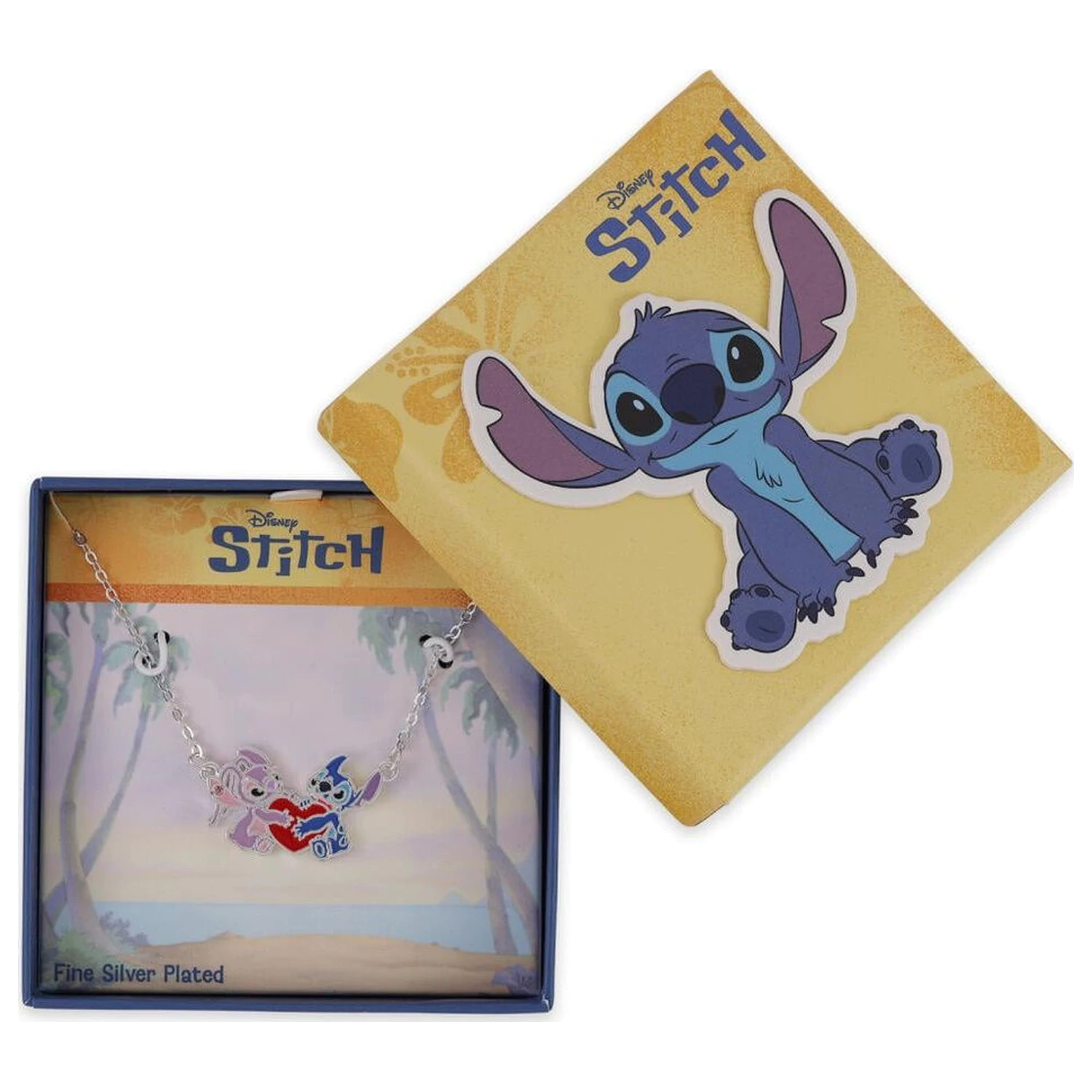 Disney Stitch & Angel náhrdelník fotografii produktu