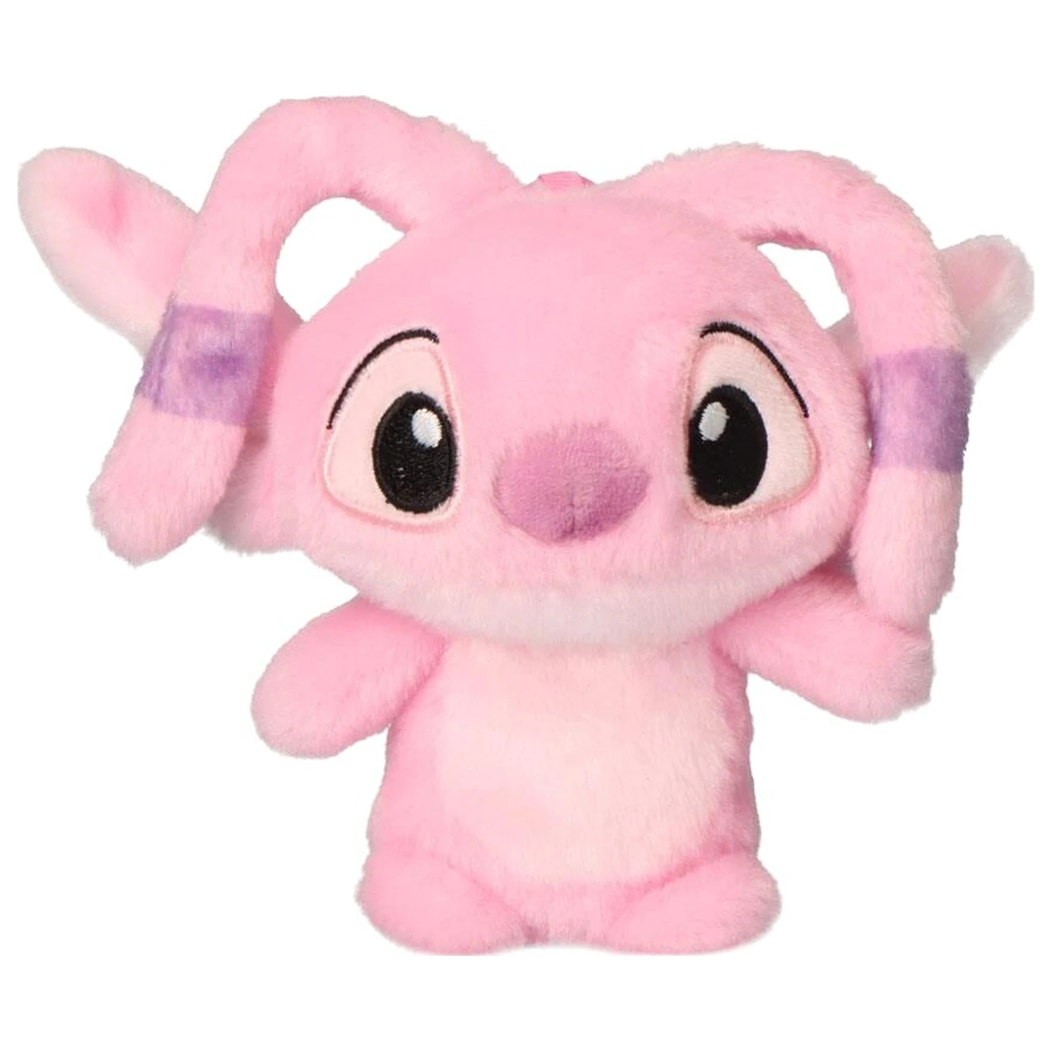 Disney Stitch Angel plyšová klíčenka 12cm fotografii produktu