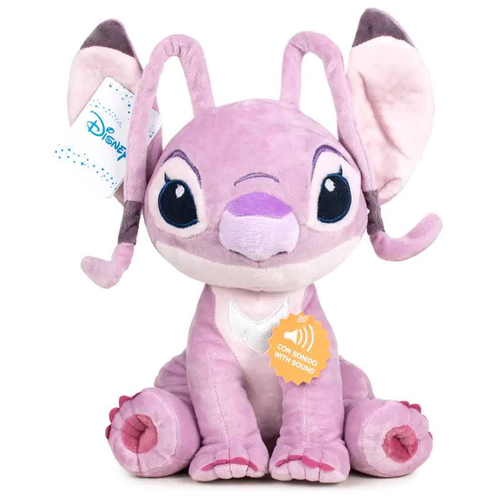 Disney Stitch Angel měkká plyšová hračka se zvukem 40 cm fotografii produktu